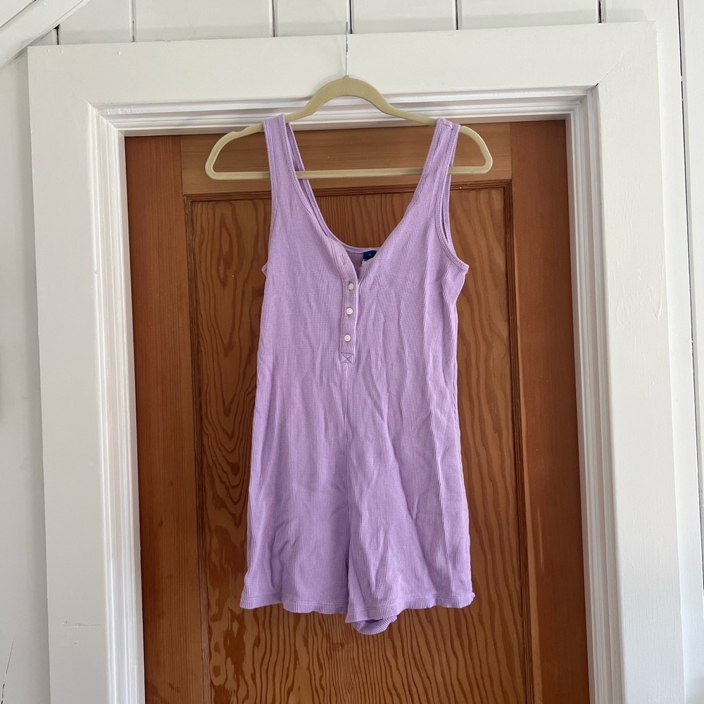 Old Navy sleep waffle romper